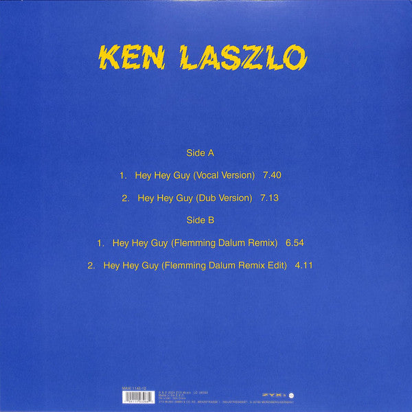 Ken Laszlo – Hey Hey Guy (MINT, NUEVO NO SELLADO) BOX12