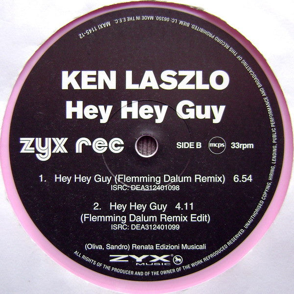 Ken Laszlo – Hey Hey Guy (MINT, NUEVO NO SELLADO) BOX12