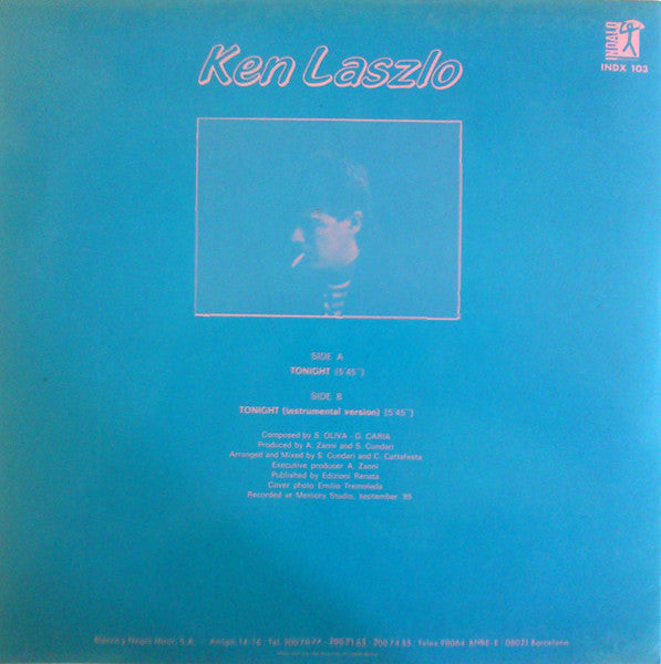 Ken Laszlo – Tonight (EX, FUNDA VG+) BOX12