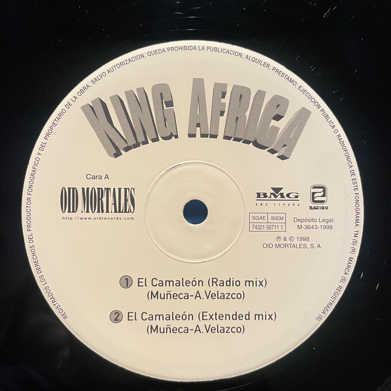 King Africa – El Camaleon (VG+) BOX12