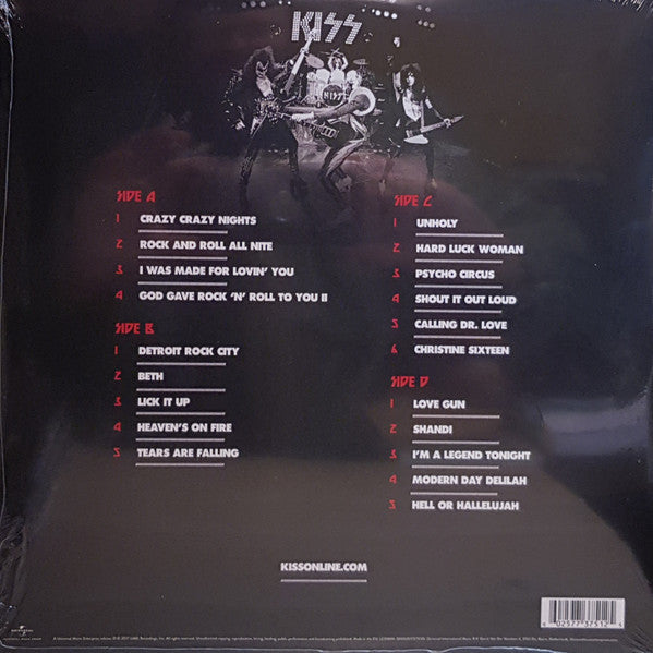 Kiss – Kissworld (The Best Of Kiss) / DISCO DOBLE (NUEVO, SELLADO) BOXV41