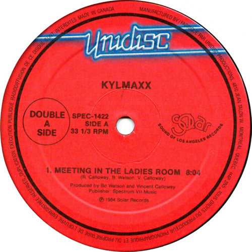 Klymaxx – Meeting In The Ladies Room / The Men All Pause (NM, Funda Generic de Sello) Box39