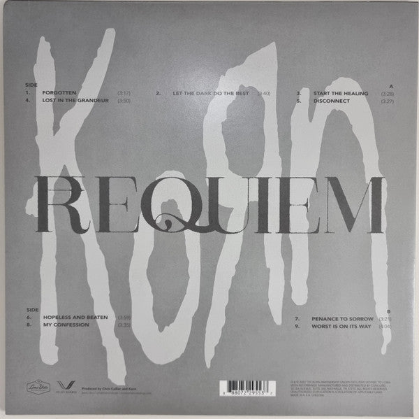 Korn – Requiem (NUEVO, SELLADO) BOXV53