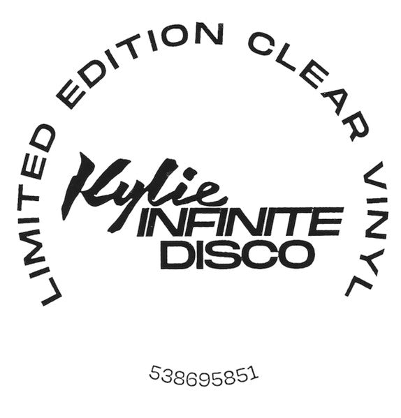 Kylie – Infinite Disco / LIMITED EDITION CLEAR (NUEVO, SELLADO)