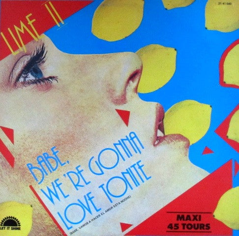 Lime II – Babe, We're Gonna Love Tonite = Babe, Vamos A Hacer El Amor Esta Noche (NM, FUNDA VG+)