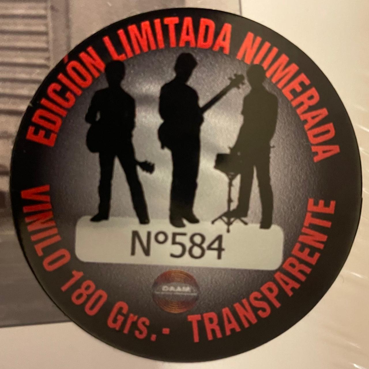 Los Prisioneros – La Voz de los ’80 / Edición Limitada · Half-Speed Master · Vinilo Transparente (NUEVO, SELLADO)