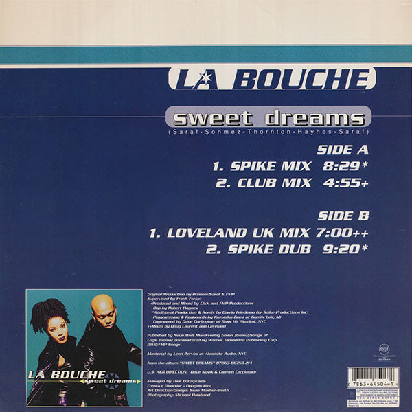 La Bouche – Sweet Dreams (NM) BOX18