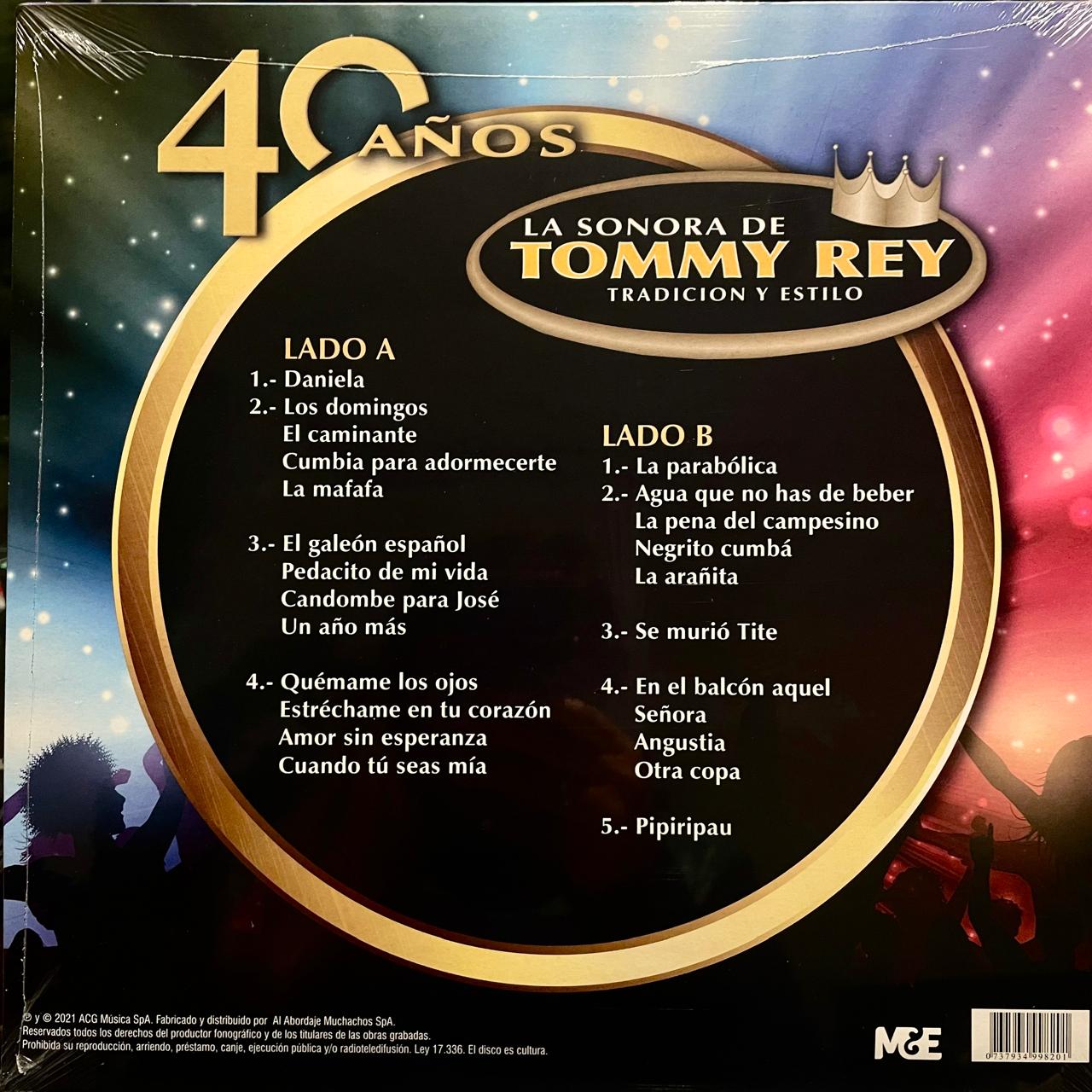La Sonora De Tommy Rey – 40 Años (NUEVO, SELLADO) BOXV43