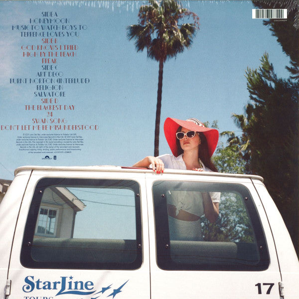 Lana Del Rey – Honeymoon / DISCO DOBLE (NUEVO, SELLADO)