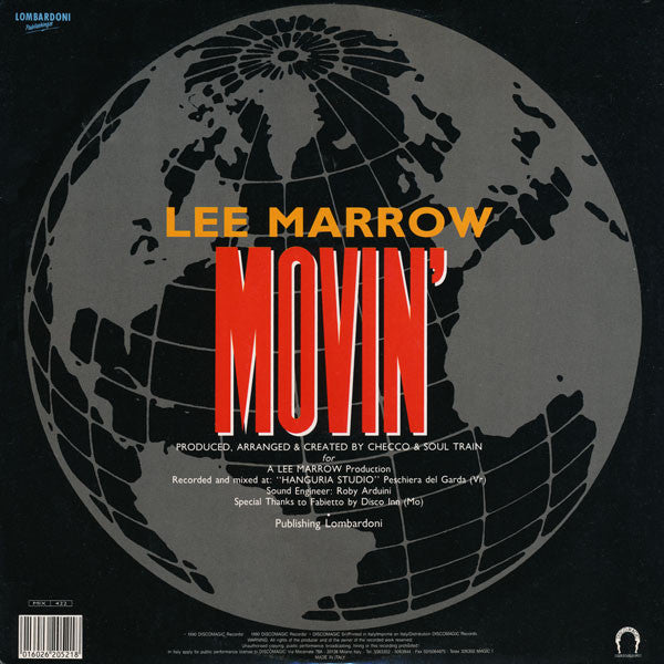 Lee Marrow – Movin' (EX, FUNDA VG+) BOX8