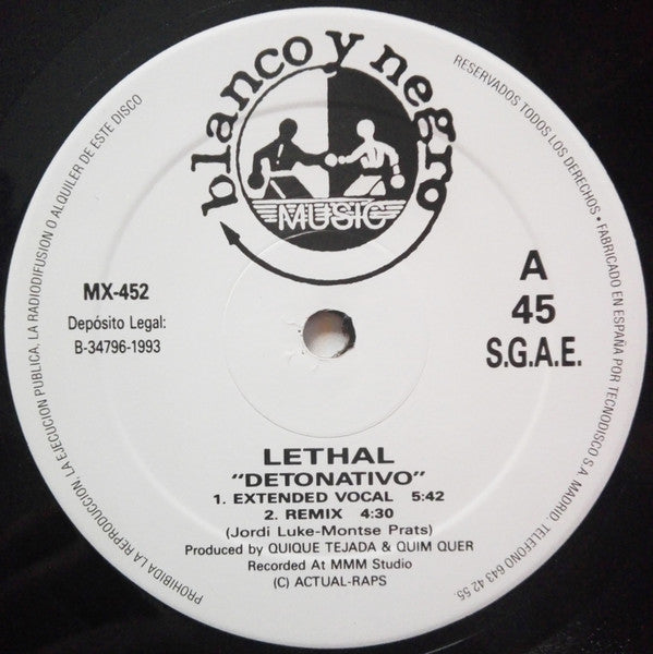Lethal – Detonativo (NM) BOX30