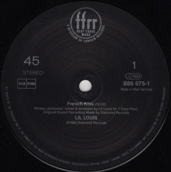 Lil Louis – French Kiss (NM, FUNDA VG+) BOX28