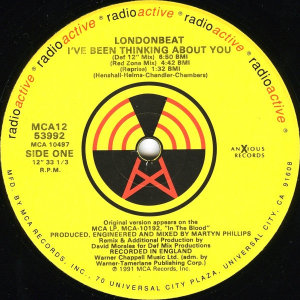 Londonbeat – I've Been Thinking About You (VG+) BOX12