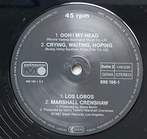 Los Lobos – Come On, Let's Go (EX) BOX29