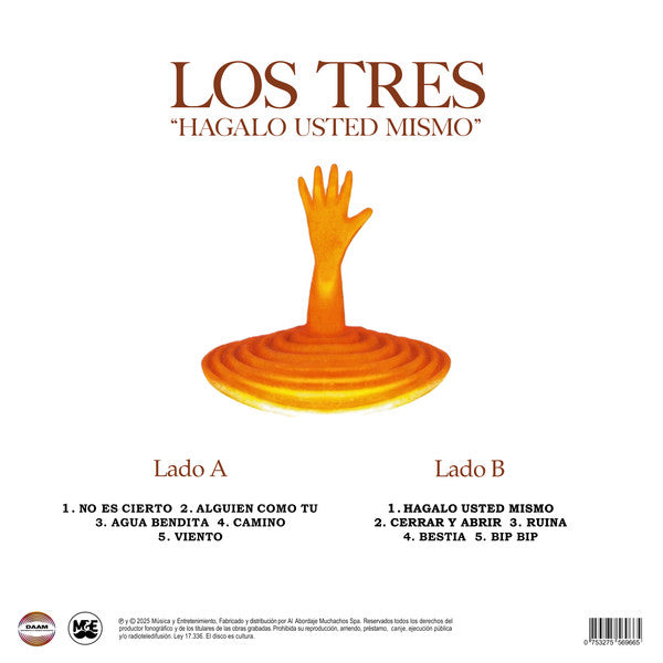 Los Tres – Hagalo Usted Mismo (NUEVO, SELLADO) BOXV34
