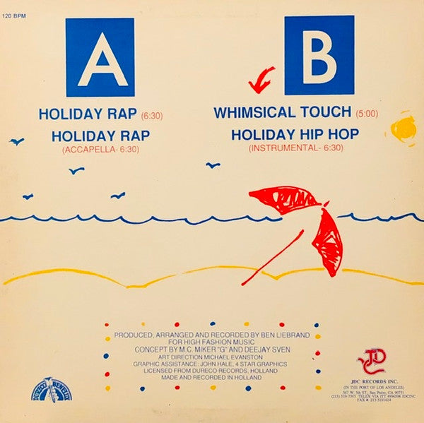 M.C. Miker "G" & Deejay Sven – Holiday Rap (VG+) BOX21