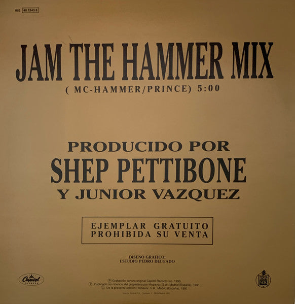 MC Hammer – Pray (NM, FUNDA VG+) BOX6