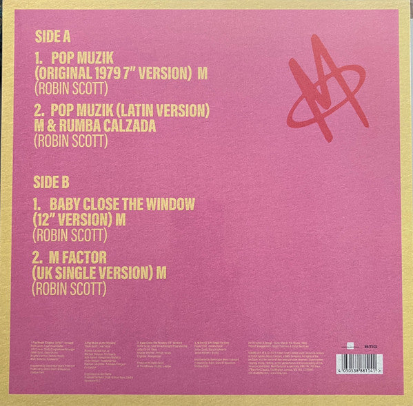M – Pop Muzik (NUEVO, SELLADO) BOX1
