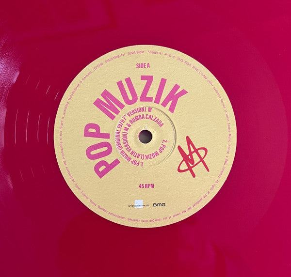 M – Pop Muzik (NUEVO, SELLADO) BOX1