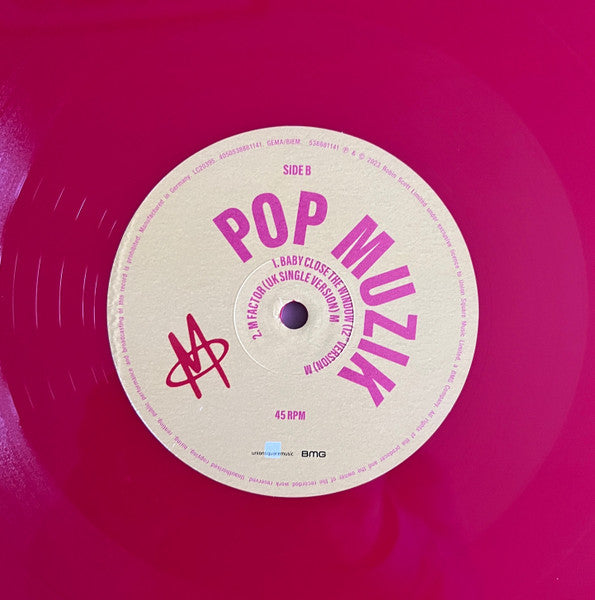 M – Pop Muzik (NUEVO, SELLADO) BOX1