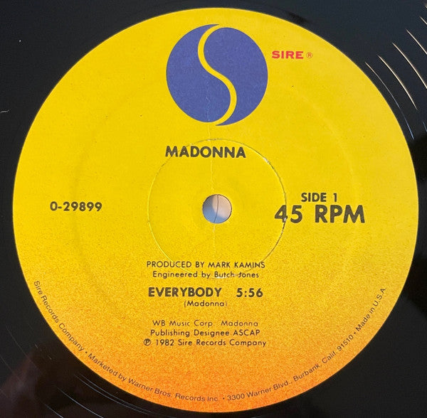 Madonna – Everybody (VG+) BOX10