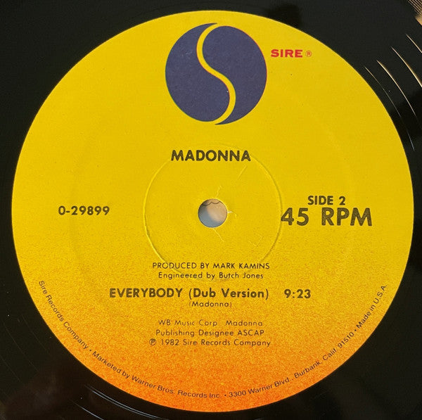 Madonna – Everybody (VG+) BOX10