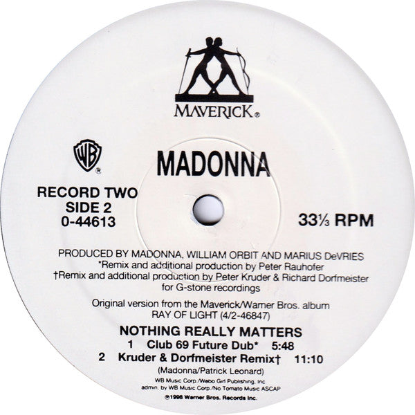Madonna – Nothing Really Matters / DISCO DOBLE (EX) BOX11