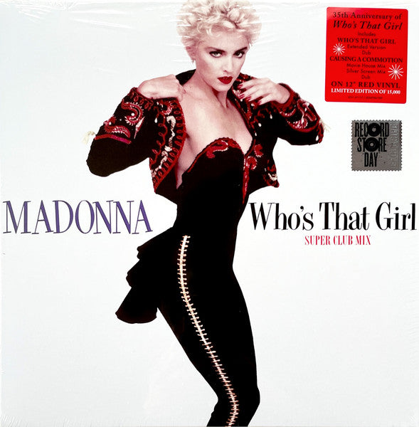 Madonna – Who's That Girl (Super Club Mix) (NUEVO, SELLADO)