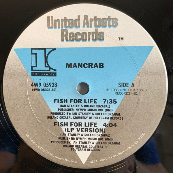 Mancrab – Fish For Life (EX, Funda Generic) BoxE2
