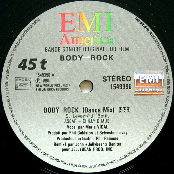 Maria Vidal – Body Rock (VG+) BOX11