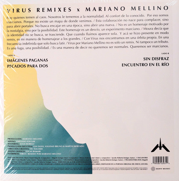 Mariano Mellino – Virus Remixes EP (NUEVO, SELLADO) BOX10