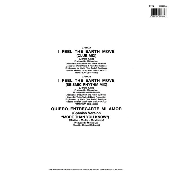 Martika – I Feel The Earth Move (VG+) BOX31