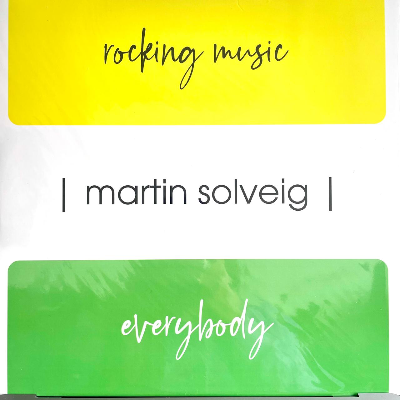 Martin Solveig – Rocking Music / Everybody (NUEVO, NO SELLADO) BOX34