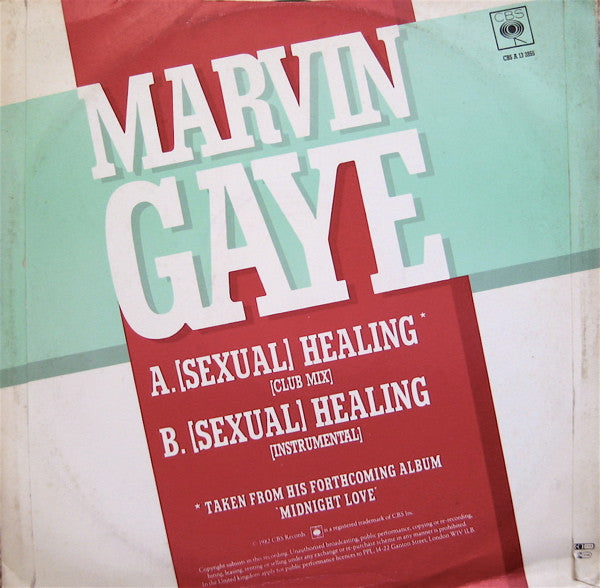 Marvin Gaye – (Sexual) Healing (Club Mix) (EX, FUNDA VG+) BOX30