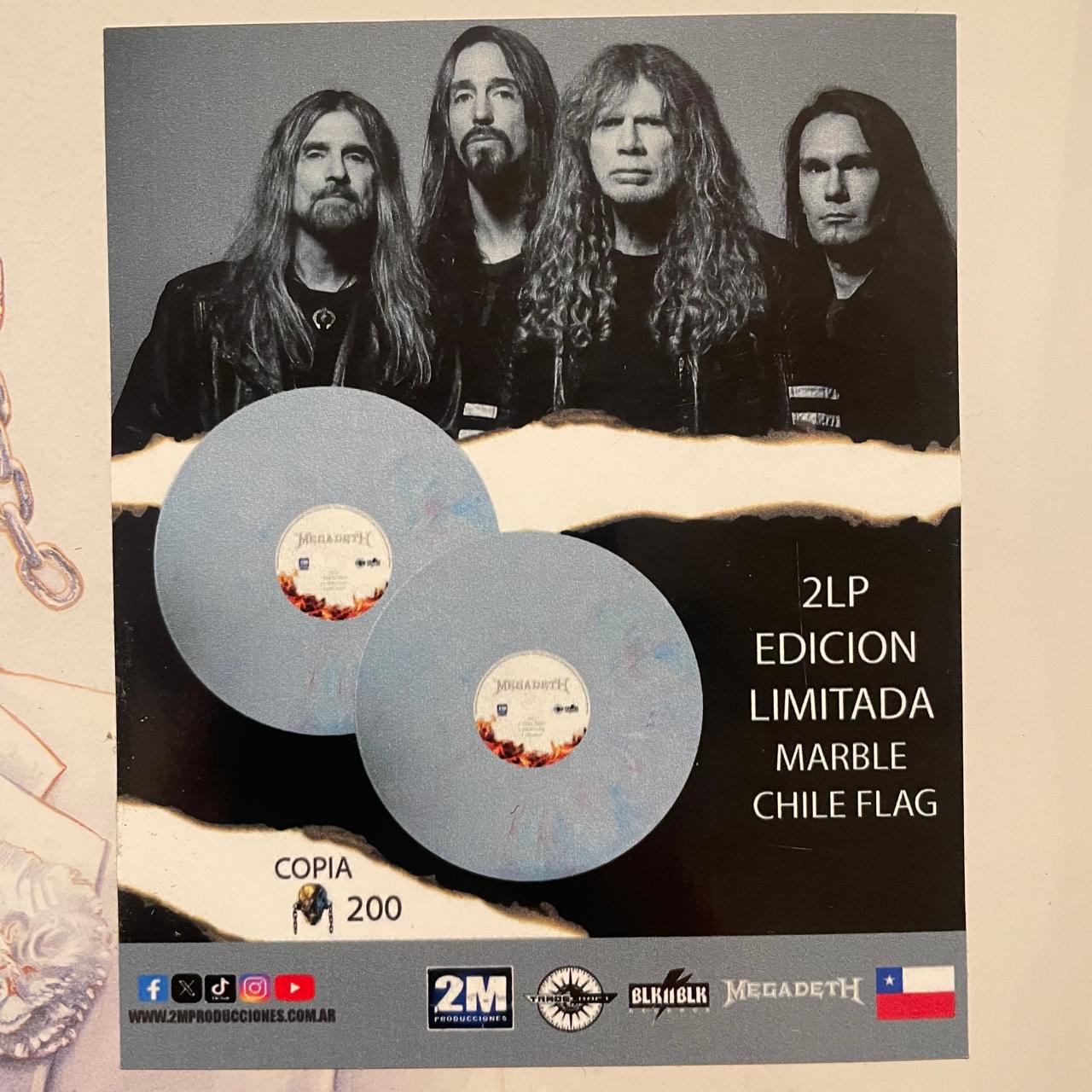 Megadeth – Megadeth / EDICIÓN LIMITADA - DISCO DOBLE (NUEVO, SELLADO)