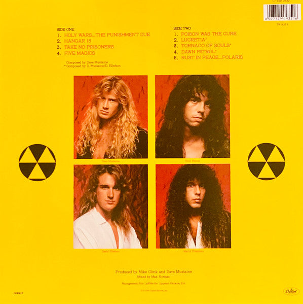 Megadeth – Rust In Peace (NUEVO, SELLADO) BOXV36