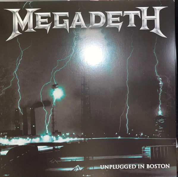 Megadeth – Unplugged In Boston - Limited Edition Coke Bottle Clear Vinyl (NUEVO, SELLADO) BOXV34