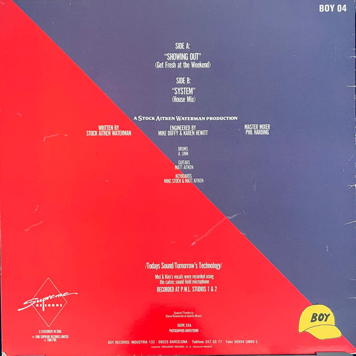 Mel & Kim – Showing Out (EX) BOX16