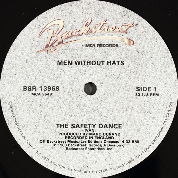 Men Without Hats – The Safety Dance (Extended ‘Club Mix’) (EX, FUNDA NM) BOX21