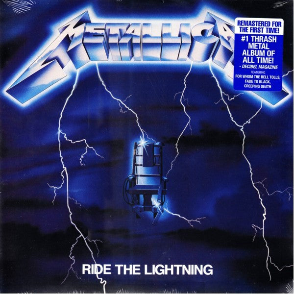 Metallica – Ride The Lightning / REMASTERED (NUEVO, SELLADO)