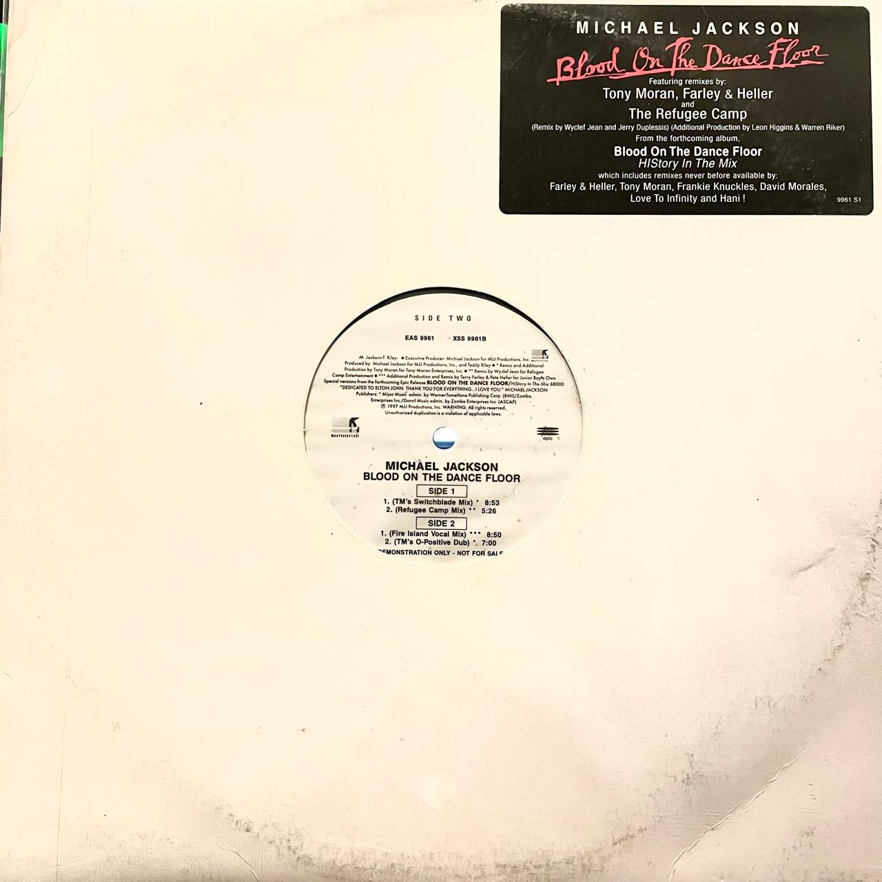 Michael Jackson – Blood On The Dance Floor (EX, FUNDA VG+) BOX29