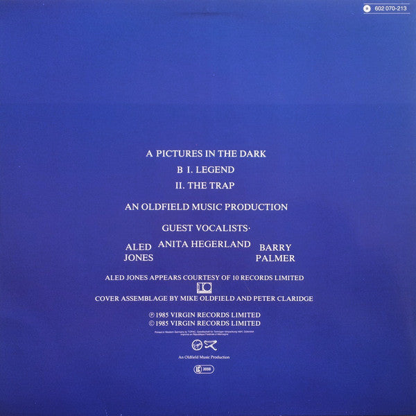 Mike Oldfield – Pictures In The Dark (NM) BOX24