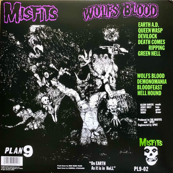 Misfits – Earth A.D. / Wolfs Blood (NUEVO, SELLADO) BOXV32