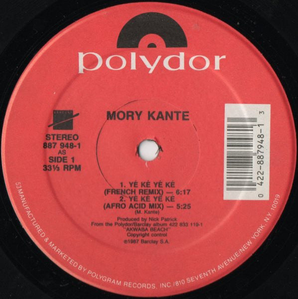 Mory Kanté – Yé Ké Yé Ké (NM, FUNDA EX) BOX21