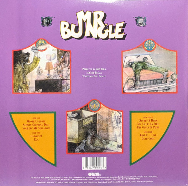 Mr. Bungle – Mr. Bungle / DISCO DOBLE (NUEVO, SELLADO) BOXV21