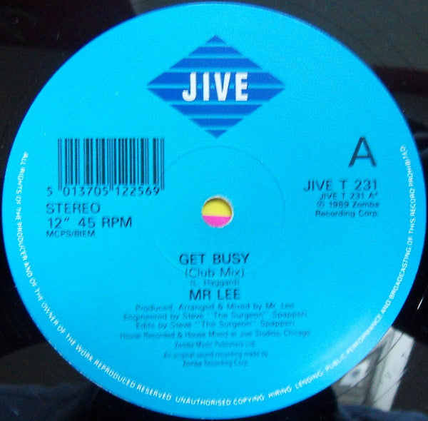 Mr. Lee – Get Busy (NM, FUNDA EX)