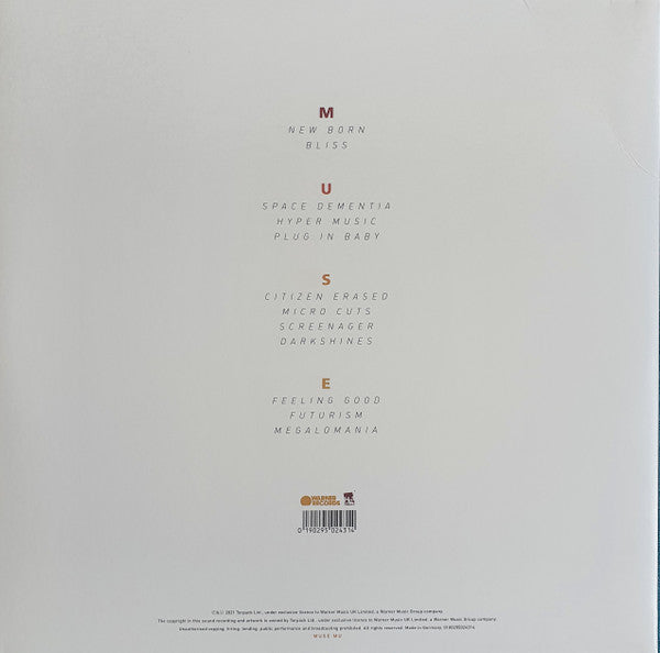 Muse – Origin Of Symmetry (XX Anniversary RemiXX) / DISCO DOBLE (NUEVO, SELLADO) BOXV54