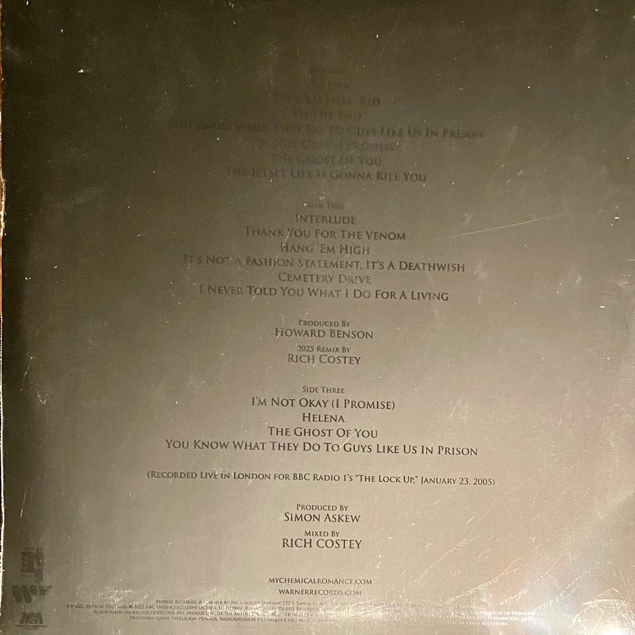 My Chemical Romance – Three Cheers For Sweet Revenge / DISCO DOBLE (NUEVO, SELLADO) BOXV39