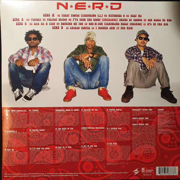N*E*R*D – Nothing - 25th Anniversary / DISCO DOBLE (NUEVO, SELLADO) BOXV48