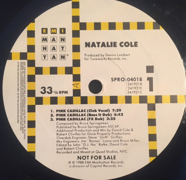 Natalie Cole – Pink Cadillac (NM, FUNDA VG+) BOX19